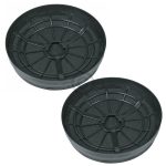 Kohlefilter Set 2 Stück Respekta MIZ0023N 175mmØ für Dunstabzugshaube