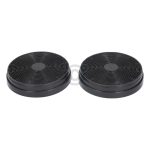Kohlefilter Set 2 Stück Respekta MIZ0023N 175mmØ für Dunstabzugshaube