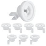 Oberkorbrolle Set 8x passend wie Bosch 00424717 für Geschirrspüler