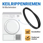 Keilrippenriemen 1975PH7 wie AEG 1258288107 Antriebsriemen für Trockner – Bild 2