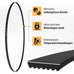 Keilrippenriemen 1975PH7 wie AEG 1258288107 Antriebsriemen für Trockner – Bild 4