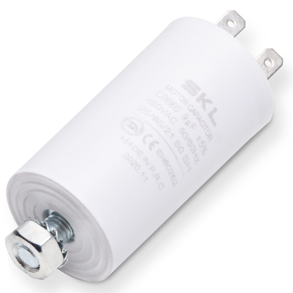 Kondensator 9,00µF 450V universell für elektrische Hausgeräte kaufen