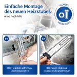 Heizelement wie Samsung DC47-00006V Kawai 2000W 230V für Waschmaschine