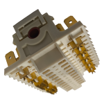 Backofenschalter passend wie Bosch 00173809 Wahlschalter 16A 250V für Backofen – Bild 3