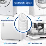 Schwingungsdämpfer Set 4 Stück Vibrationsdämpfer rund für Waschmaschine – Bild 6