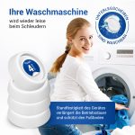 Schwingungsdämpfer Set 4 Stück Vibrationsdämpfer rund für Waschmaschine – Bild 7