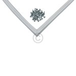 Türdichtung Liebherr 7108154 4-seitig Dichtung mit Schrauben für Kühlschrank