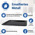 Backblech wie Bauknecht 481010539881 Set mit 2x Handschuhe für Backofen – Bild 2