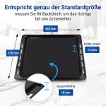 Backblech wie Bauknecht 481010539881 Set mit 2x Handschuhe für Backofen – Bild 3