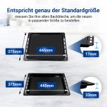 Backbleche Set 2x wie Bauknecht 481010683241 481010683239 mit Handschuhe