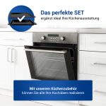 Backbleche Set 2x wie Bauknecht 481010683241 481010683239 mit Handschuhe