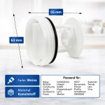 Flusensieb wie Bosch 00601996 für Waschtrockner Waschmaschine