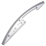 Deckelgriffoberteil Liebherr 7424191 Haltegriff für Gefrierschrank – Bild 4