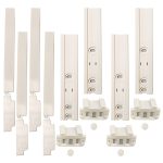 Türmontageset Bauknecht 481231019131 für Schlepptür an Kühlschrank