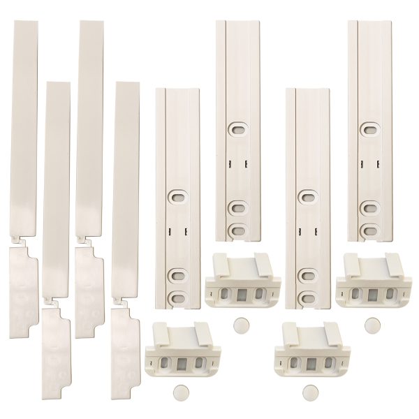 Türmontageset Bauknecht 481231019131 für Schlepptür an Kühlschrank