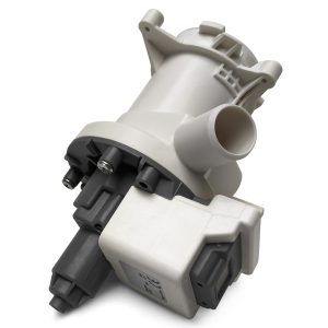 Ablaufpumpe wie Beko 2840940200 Laugenpumpe mit Pumpenkopf und Sieb für Waschmaschine