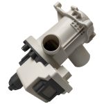 Ablaufpumpe wie Beko 2840940200 Laugenpumpe mit Pumpenkopf und Sieb für Waschmaschine – Bild 3