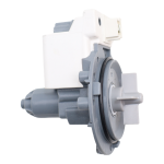 Ablaufpumpe passend wie Bauknecht 481231028144 Pumpenmotor für Waschmaschine – Bild 4