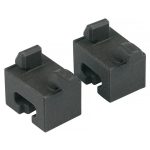 Buchse Set 2 Stück Siemens 00637443 vorne für Zubehörhaltegitter Backofen