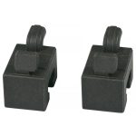 Buchse Set 2 Stück Siemens 00637443 vorne für Zubehörhaltegitter Backofen