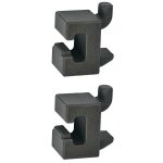 Buchse Set 2 Stück Siemens 00637443 vorne für Zubehörhaltegitter Backofen