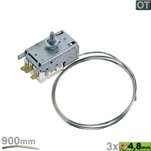 Thermostat Beko 4502011100 Ranco K59-L2683 900mm 3x4,8mm AMP für Kühlschrank