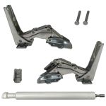 Türdämpfer Liebherr 9590166 Türscharnier oben unten für Kühlschrank