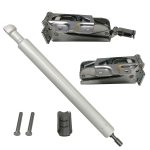 Türdämpfer Liebherr 9590166 Türscharnier oben unten für Kühlschrank – Bild 4