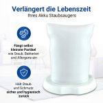 Schmutzfilter Motorschutz wie Vorwerk VC 100 VC100 Kobold Akkusauger