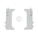 Lampenabdeckungshalter 2x Clipset Bauknecht 481946698766 für Dunstabzugshaube