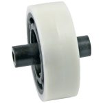 Laufrolle Whirlpool 480112101478 Trommel Rolle Rad Spannrolle für Trockner
