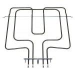 Heizelement wie Whirlpool 481225998466 Oberhitze Grill für Backofen Herd
