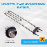Heizelement passend wie Bosch 00263726 Heizung für Waschmaschine – Bild 3