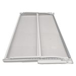 Glasplatte zweigeteilt Bosch 00743197 Einlegeboden 443x430mm für Kühlschrank – Bild 2