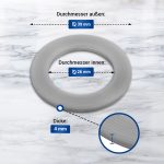 Messereinsatz-Dichtung 39/26mmØ für Thermomix® TM21 TM31