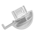 Glasplattenauflage Siemens 00602647 vorne rechts Glasplattenhalter für Kühlschrank – Bild 3