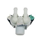 Magnetventil 2-fach 180° wie Whirlpool 481228128468 11mmØ für Waschmaschine