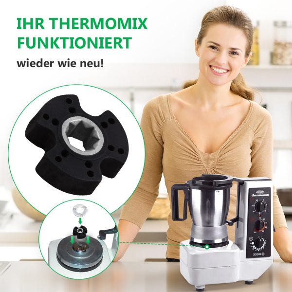 Motorkupplung wie Thermomix TM3300 für Küchenmaschine