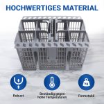 Besteckkorb passend wie Whirlpool 488000386607 Unterkorb für Geschirrspüler – Bild 4