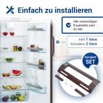 Türgriff braun Achsabstand von 113 bis 160 mm für Kühlschrank