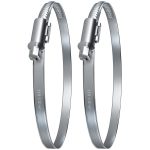 Schlauchschelle 2x 110-130mmØ für 125er Abluftschlauch Dunstabzugshaube