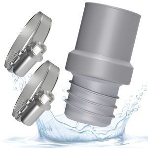 Schlauchschellen 2x 20-32mmØ+Ablaufschlauch Endstück 22mmØ für Waschmaschine