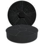 Aktivkohlefilter Set 2 Stück wie Respekta MIZ0058 für Dunstabzugshaube