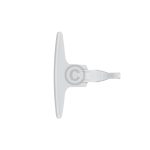 Türgriff Gorenje 154471 weiß mit Schließhaken für Waschmaschine