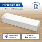 Klebeetiketten 4000x zum Bedrucken 100x200mm Selbstklebend
