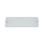 Lampenabdeckung Whirlpool 482000009231 155x50mm für Dunstabzugshaube