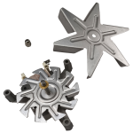 Heißluftventilator passend wie Gorenje 259397 28W 230V mit Flügel für Backofen – Bild 3