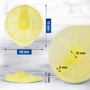 Reinigungsdisc wie Bosch 00576836 gelb für Tassimo Kapselmaschinen