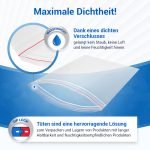 Zip Beutel 100 Stück 400x500mm Druckverschluss verschließbar Verpackungstüten