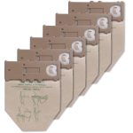 Papiertüten 6x wie Vorwerk Staubbeutel Kobold 130/131 für staubsauger